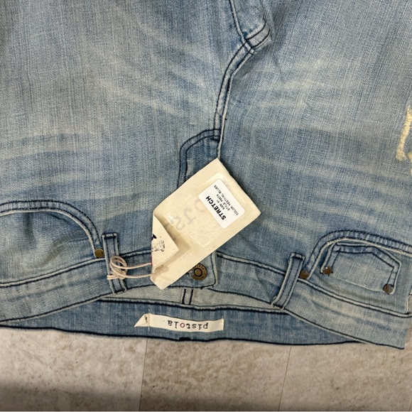 New Pistola size 31 Anthropologie Jeans Bell Bottom Super Flare Festival - Picture 5 of 10